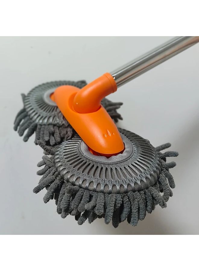 Complete Car Wash Kit With Long Handle Double Brush Head Mitt Sponge Durable - Image 5